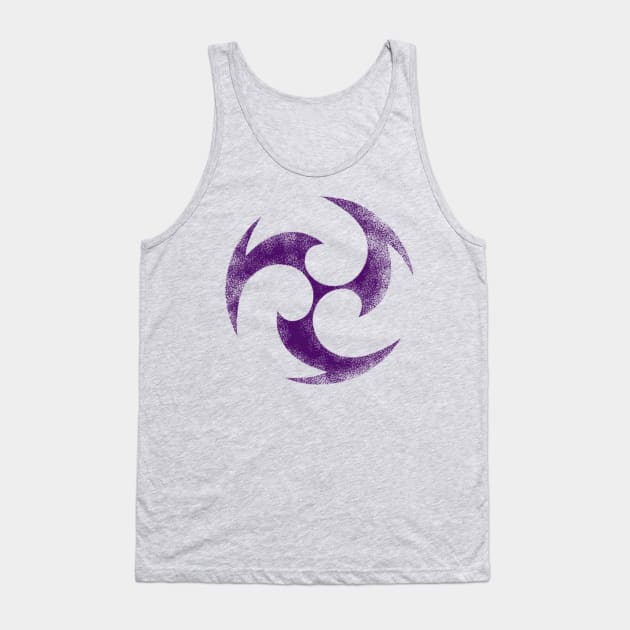 Genshin Impact Electro Colour Tank Top by cactuscrust